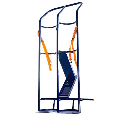 Тележка для перевозки двух газовых баллонов КП 2 г/п 220 кг без колес